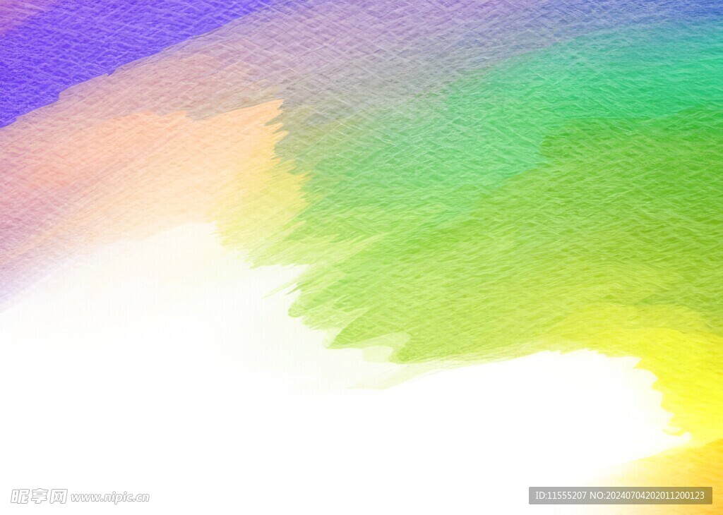 创意水彩抽象艺术画水彩晕染