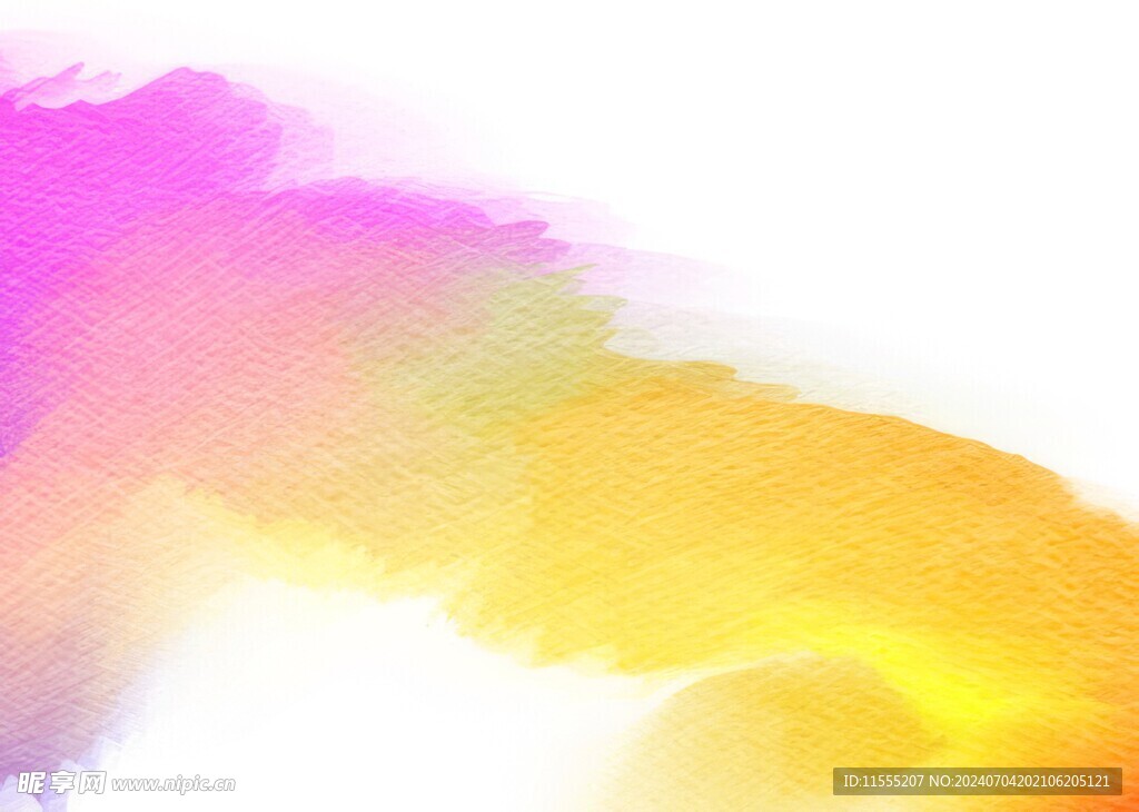 创意水彩抽象艺术画水彩晕染