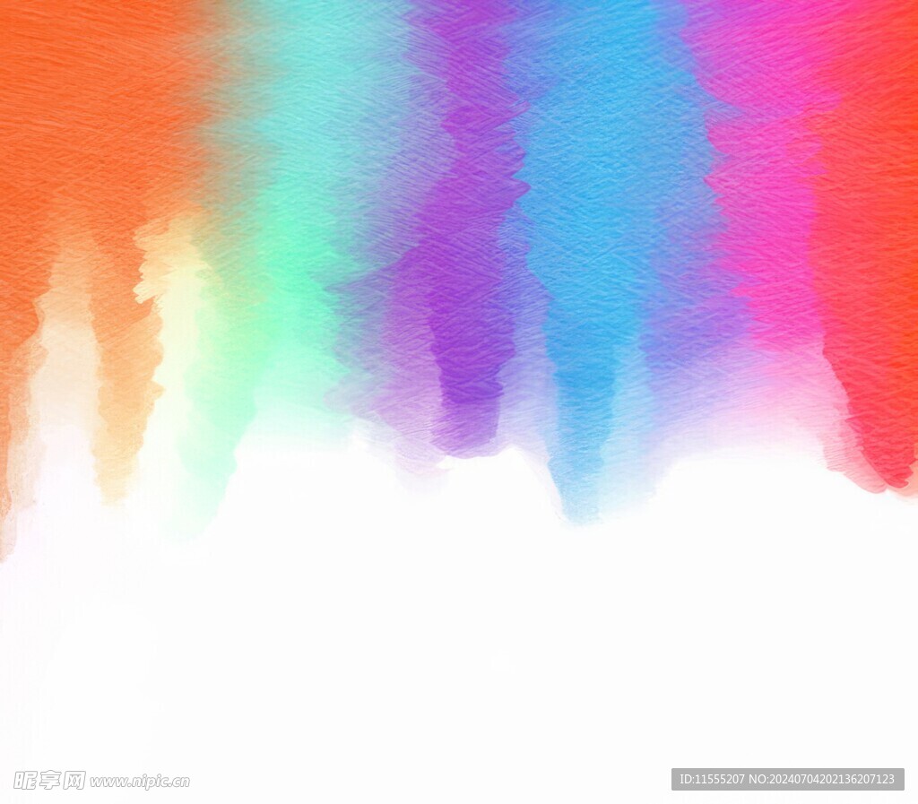 创意水彩抽象艺术画水彩晕染