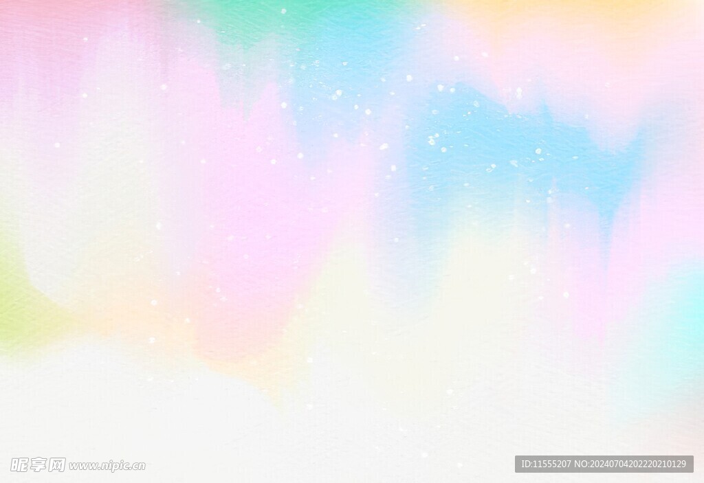 创意水彩抽象艺术画水彩晕染