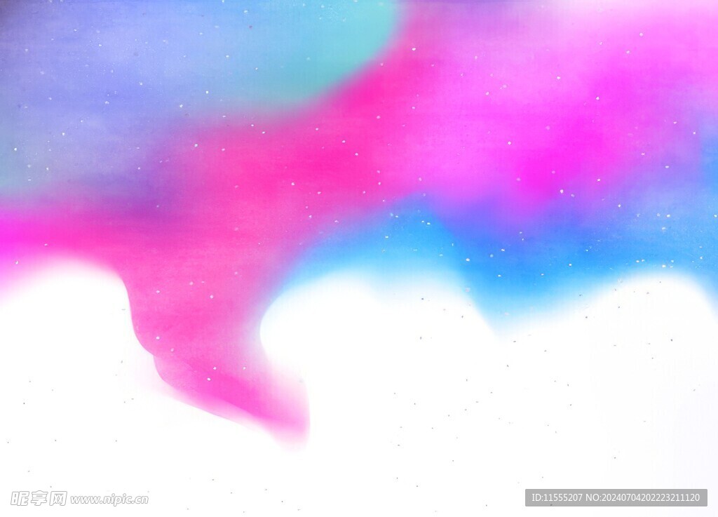 创意水彩抽象艺术画水彩晕染