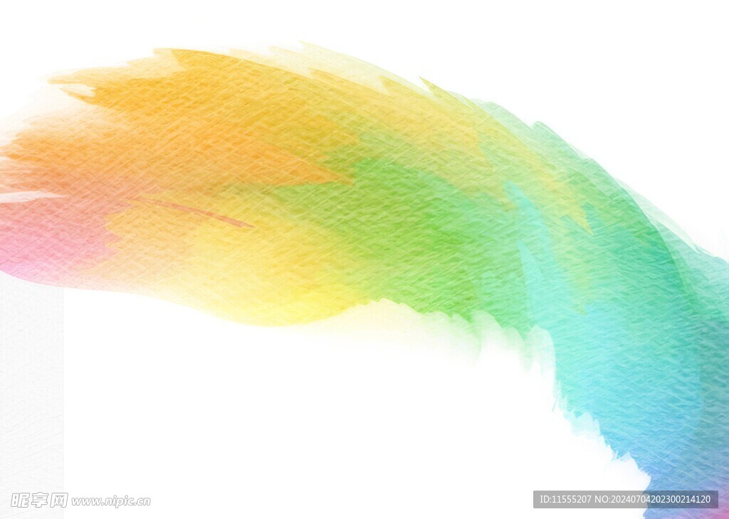 创意水彩抽象艺术画水彩晕染