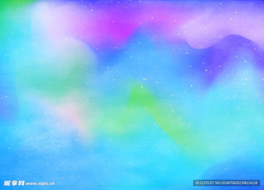 创意水彩抽象艺术画水彩晕染