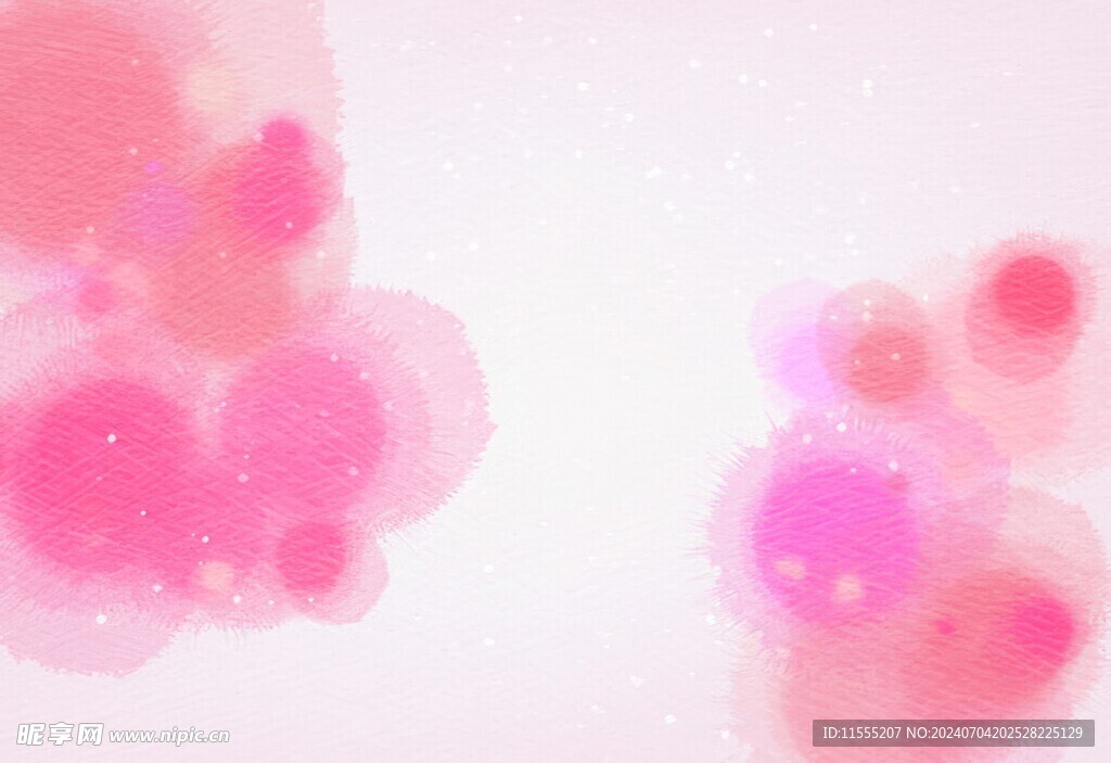 创意水彩抽象艺术画水彩晕染