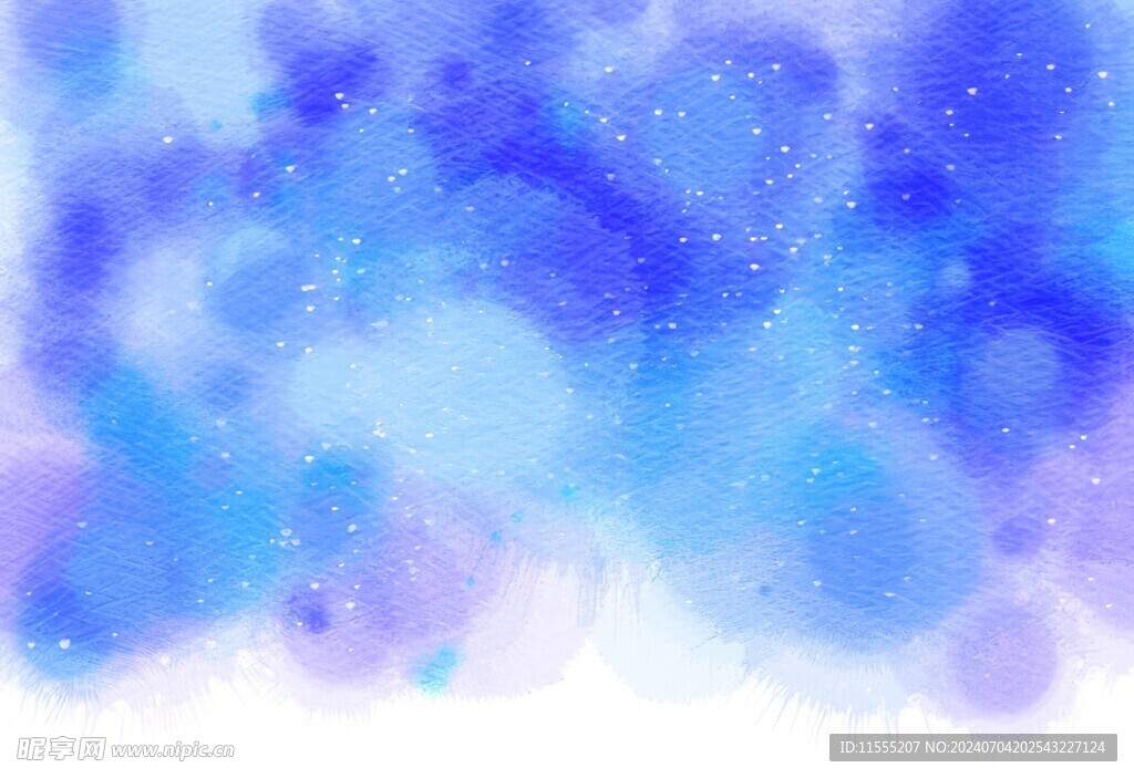 创意水彩抽象艺术画水彩晕染