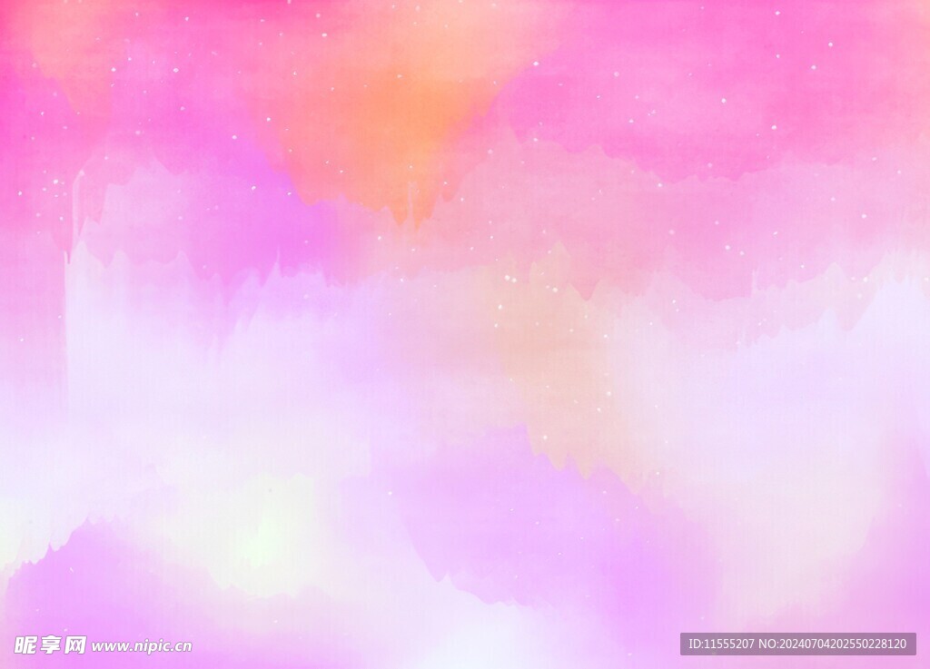 创意水彩抽象艺术画水彩晕染