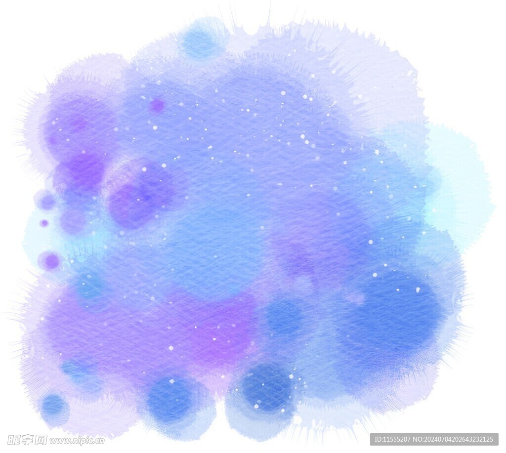 创意水彩抽象艺术画水彩晕染