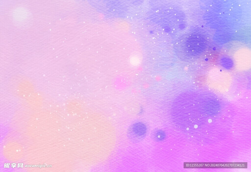 创意水彩抽象艺术画水彩晕染