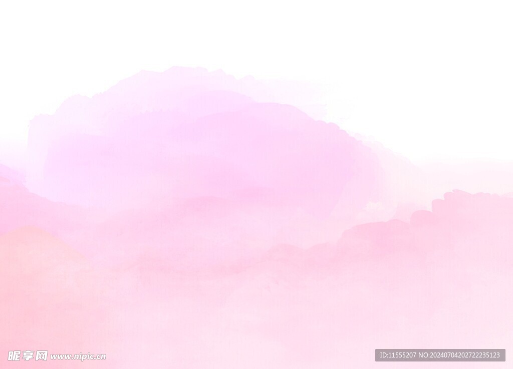 创意水彩抽象艺术画水彩晕染