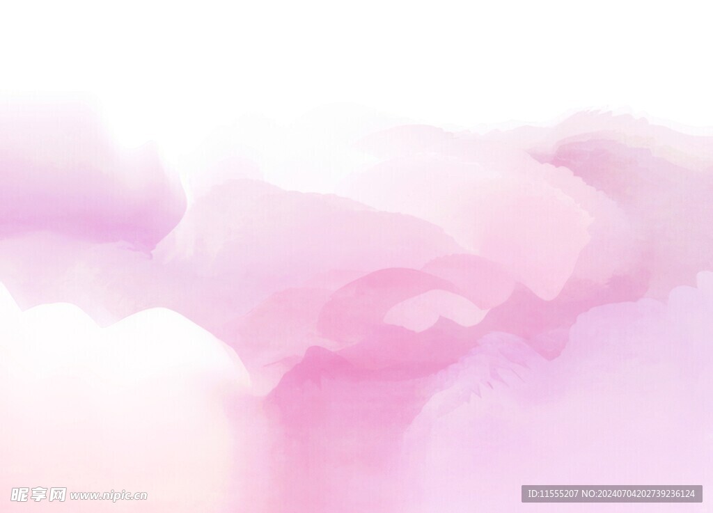 创意水彩抽象艺术画水彩晕染