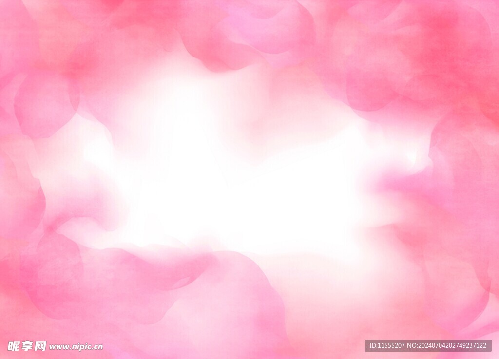 创意水彩抽象艺术画水彩晕染