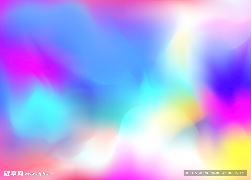 创意水彩抽象艺术画水彩晕染