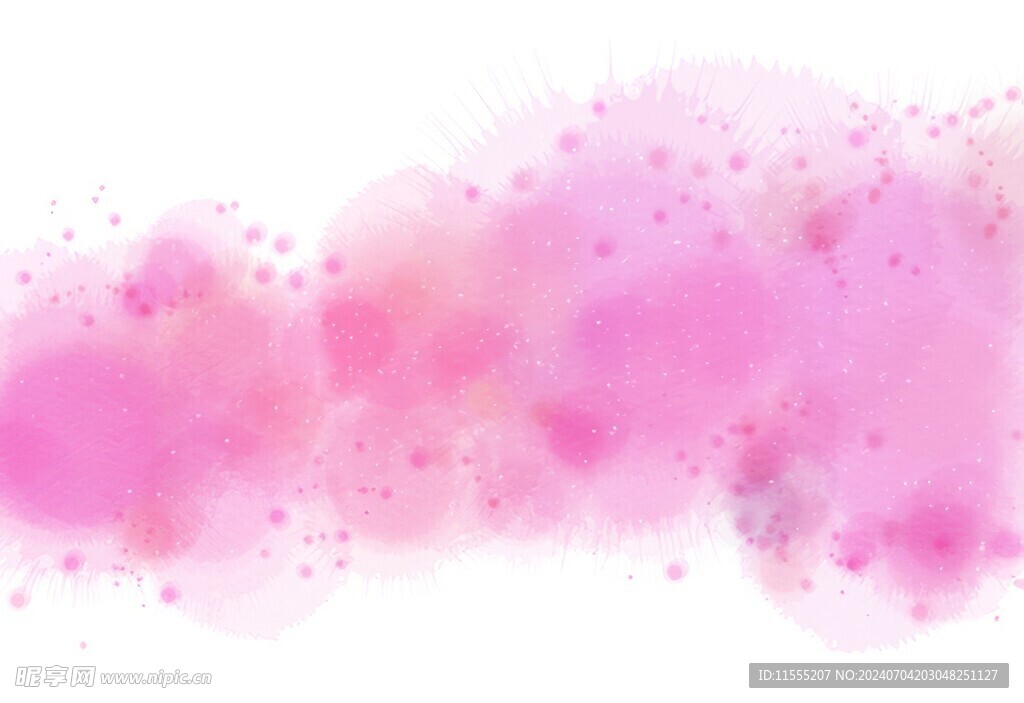 创意水彩抽象艺术画水彩晕染