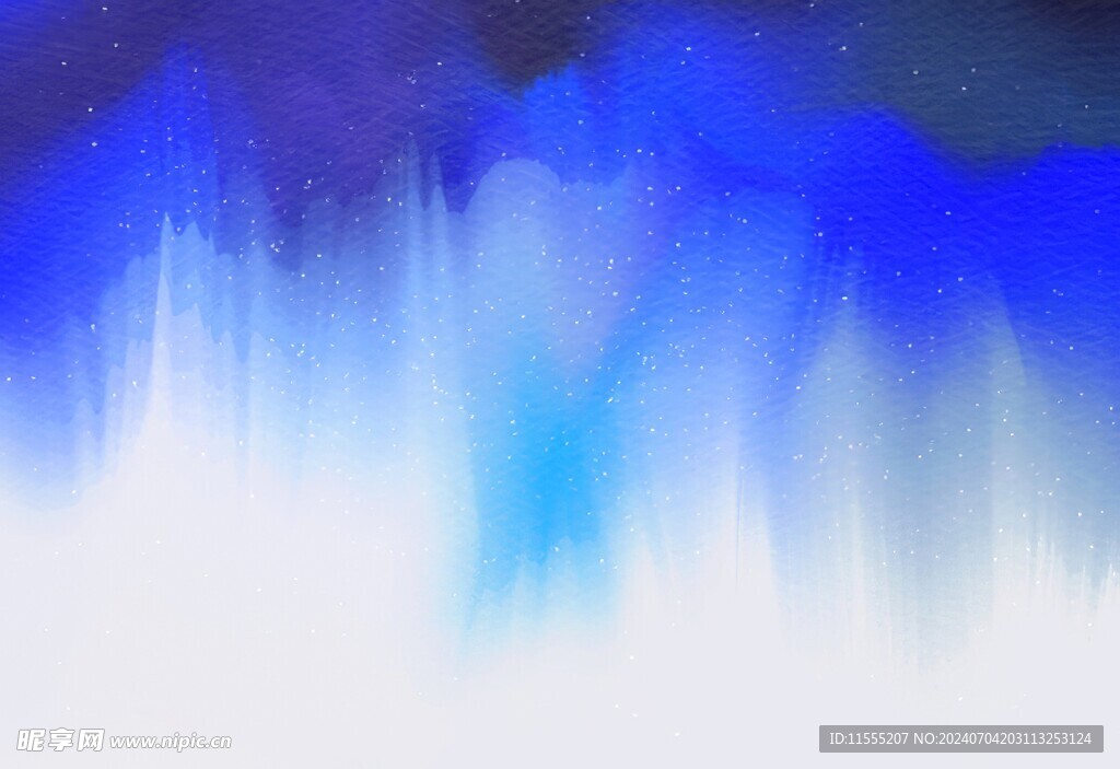 创意水彩抽象艺术画水彩晕染