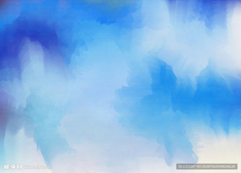 创意水彩抽象艺术画水彩晕染