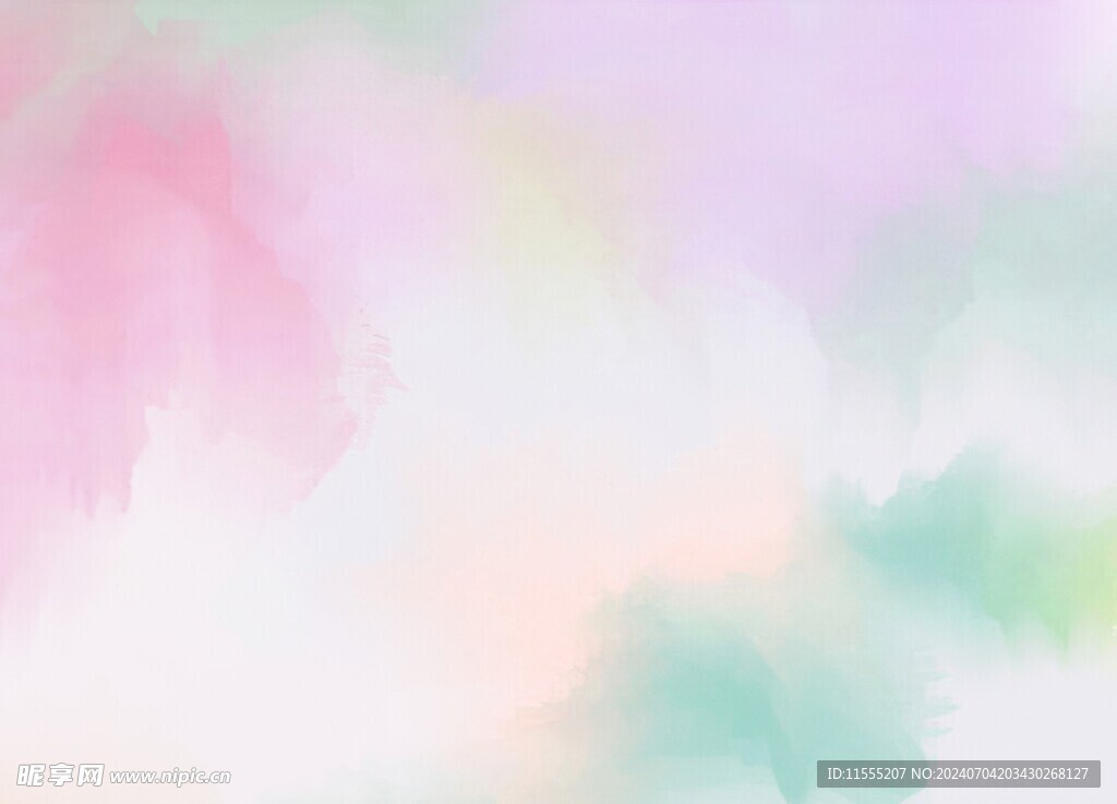 创意水彩抽象艺术画水彩晕染