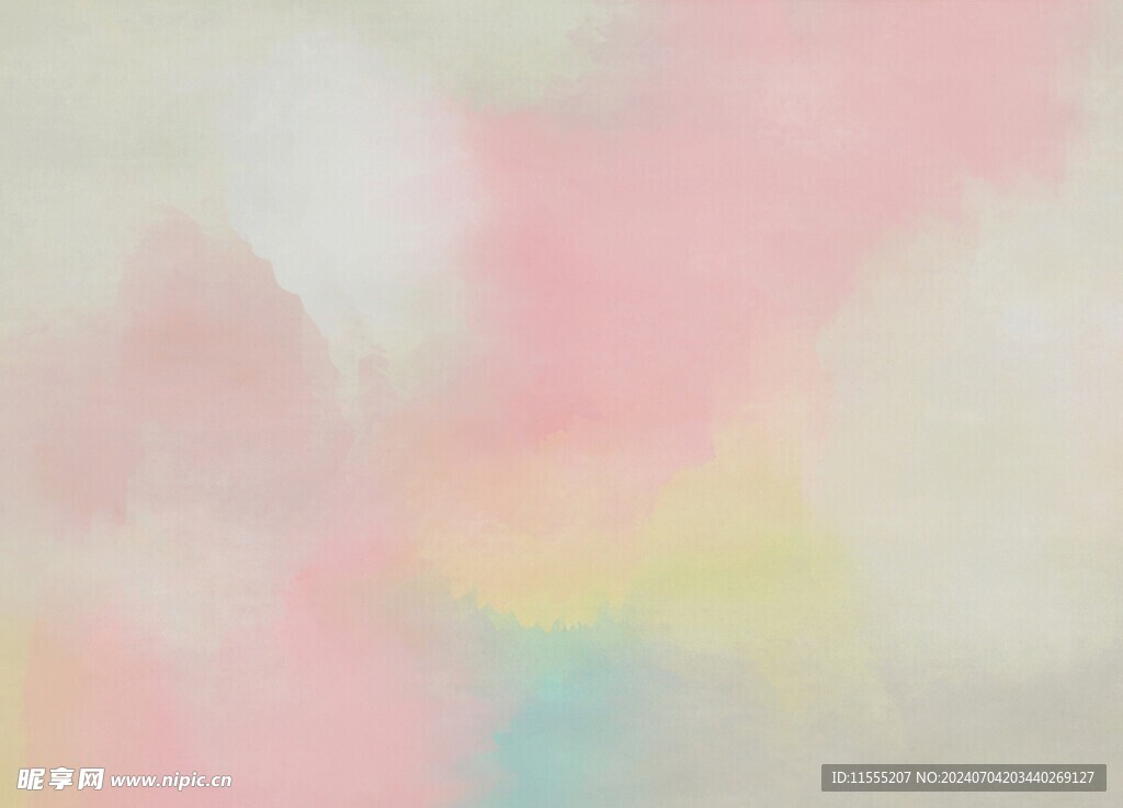 创意水彩抽象艺术画水彩晕染