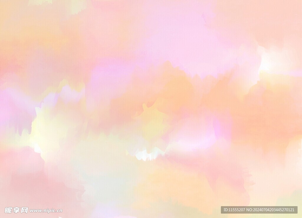 创意水彩抽象艺术画水彩晕染