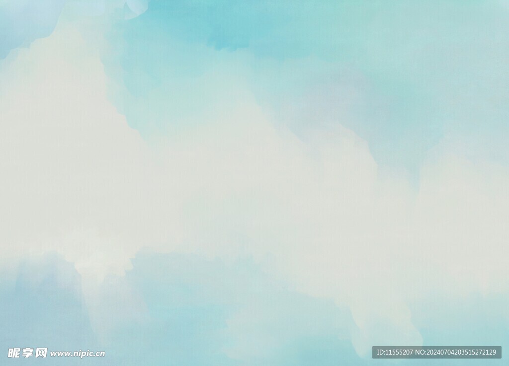 创意水彩抽象艺术画水彩晕染