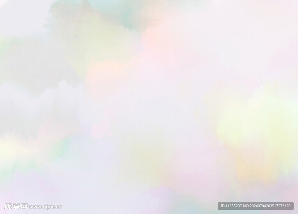 创意水彩抽象艺术画水彩晕染