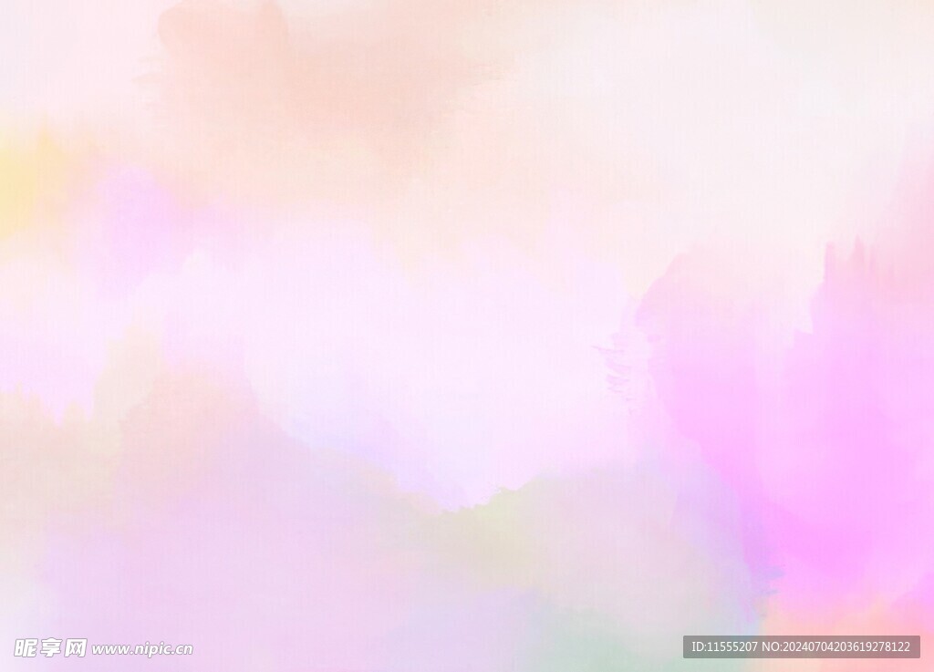 创意水彩抽象艺术画水彩晕染