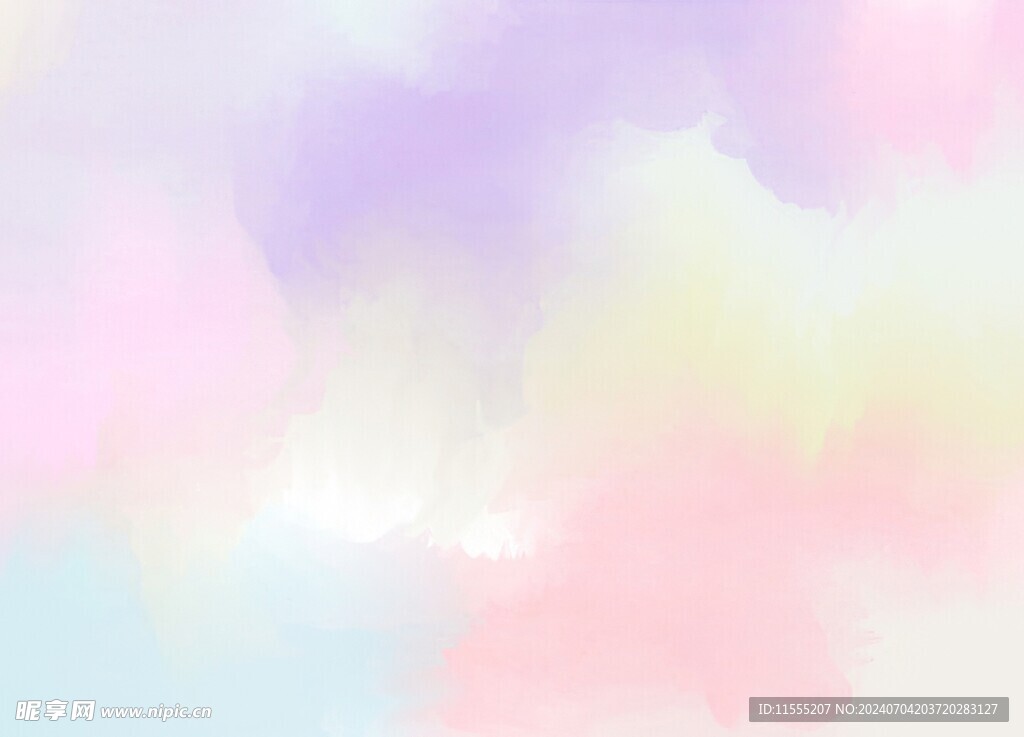创意水彩抽象艺术画水彩晕染
