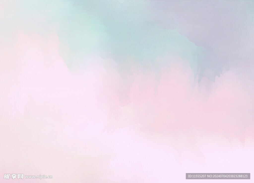 创意水彩抽象艺术画水彩晕染