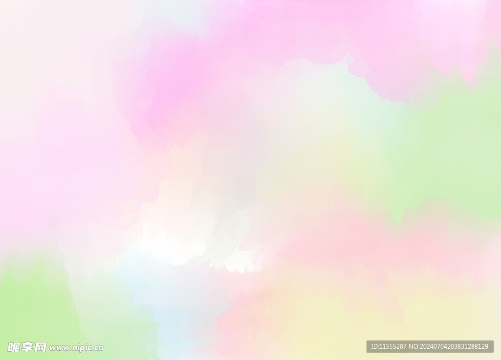 创意水彩抽象艺术画水彩晕染