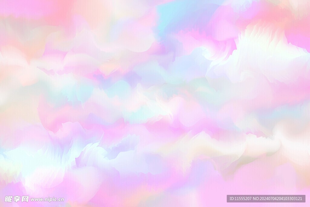 创意水彩抽象艺术画水彩晕染