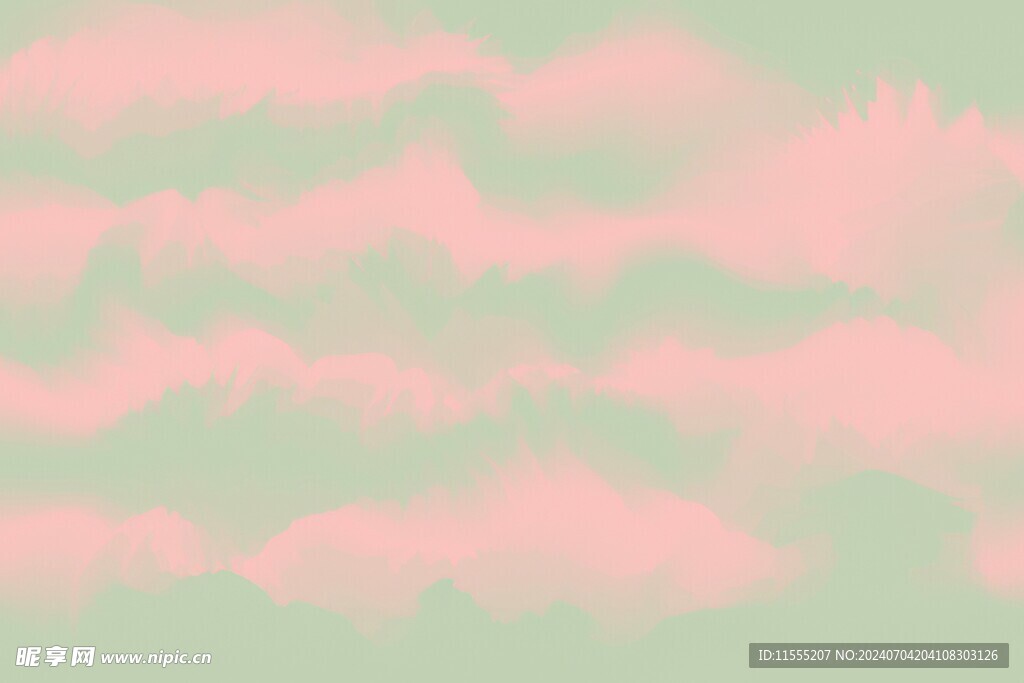 创意水彩抽象艺术画水彩晕染