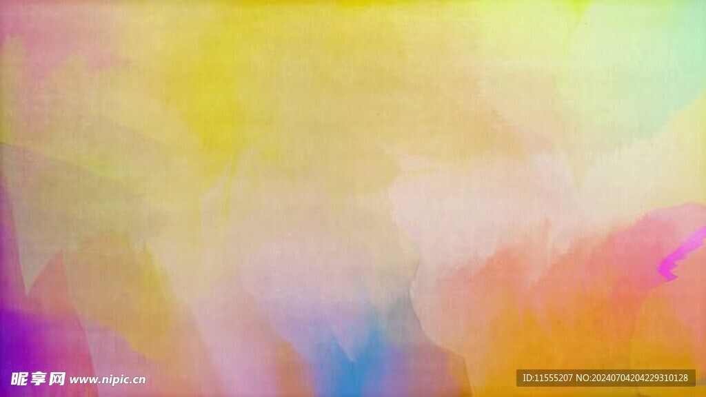 创意水彩抽象艺术画水彩晕染