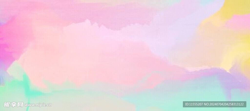 创意水彩抽象艺术画水彩晕染