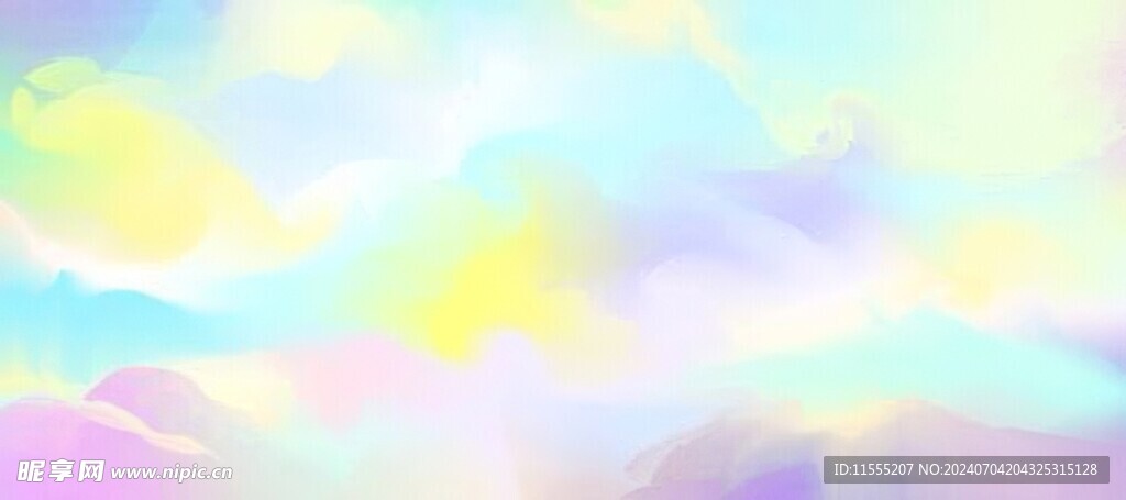 创意水彩抽象艺术画水彩晕染