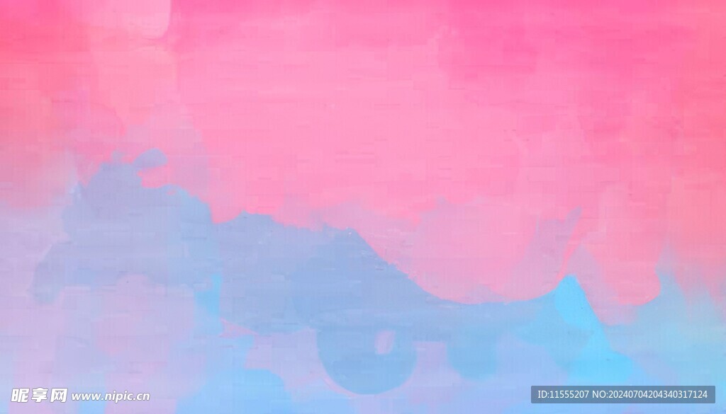 创意水彩抽象艺术画水彩晕染