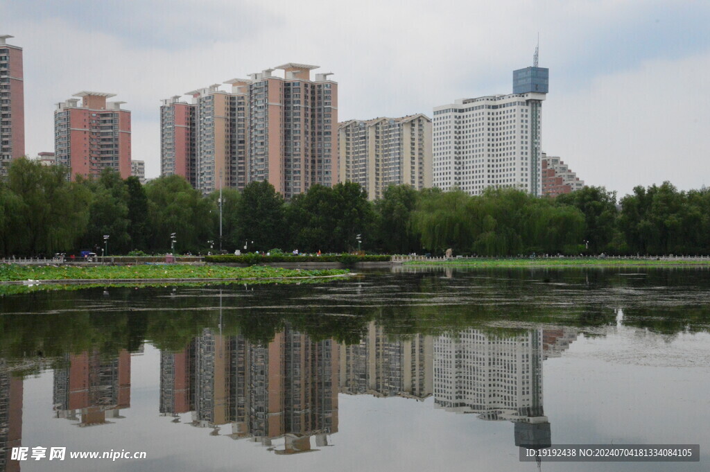 湖水风景 