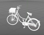 C4D模型 自行车 