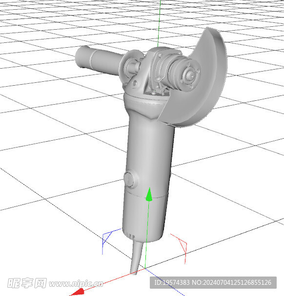 C4D模型 切割机