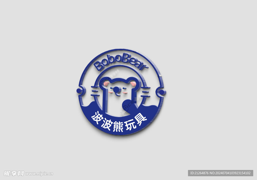 标志样机 