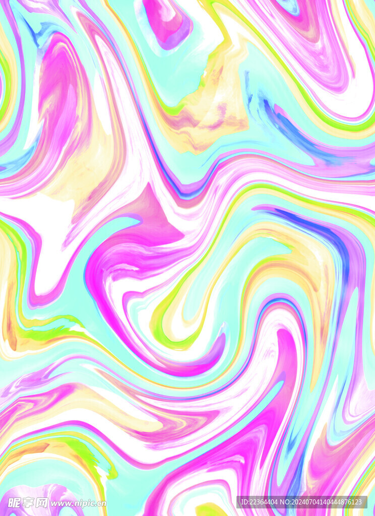 彩色扎染