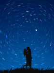 夜晚星空图片
