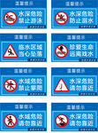 警示牌