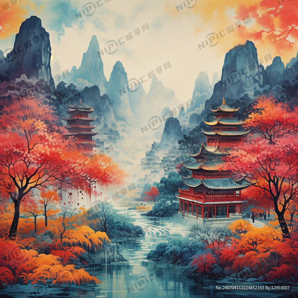 抽象迷彩