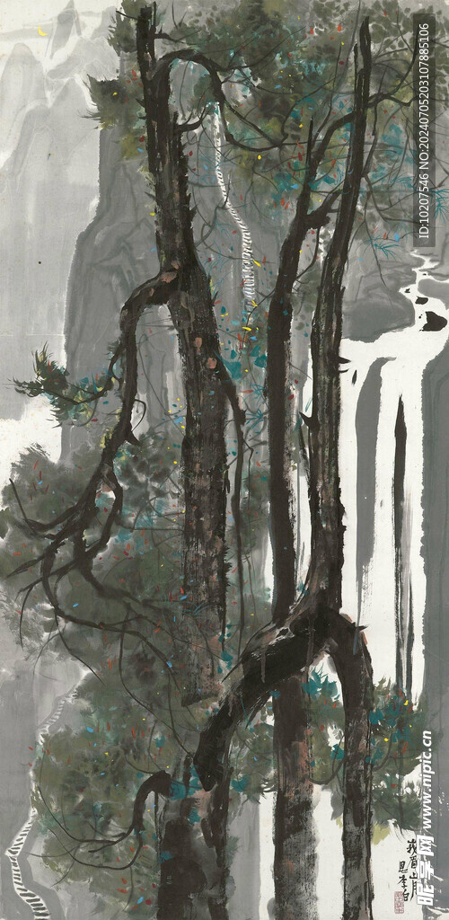 名家画作