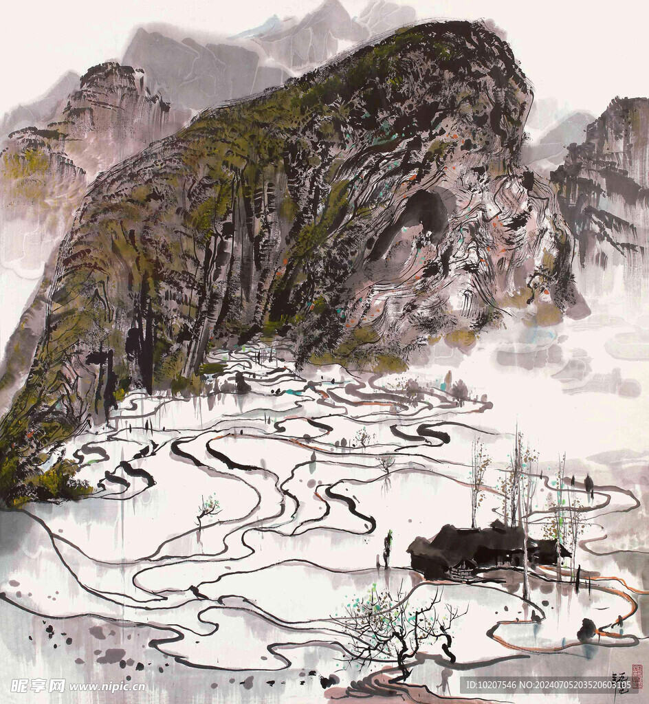 名家画作