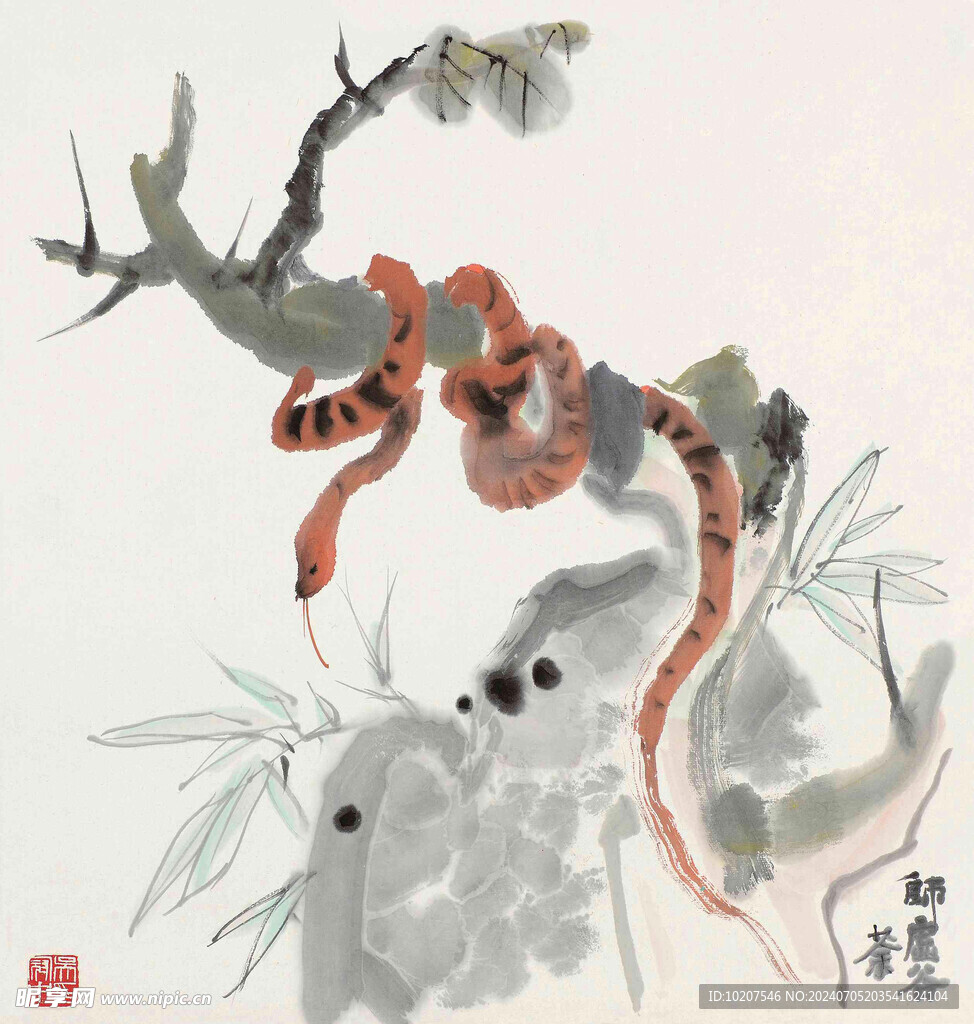 名家画作