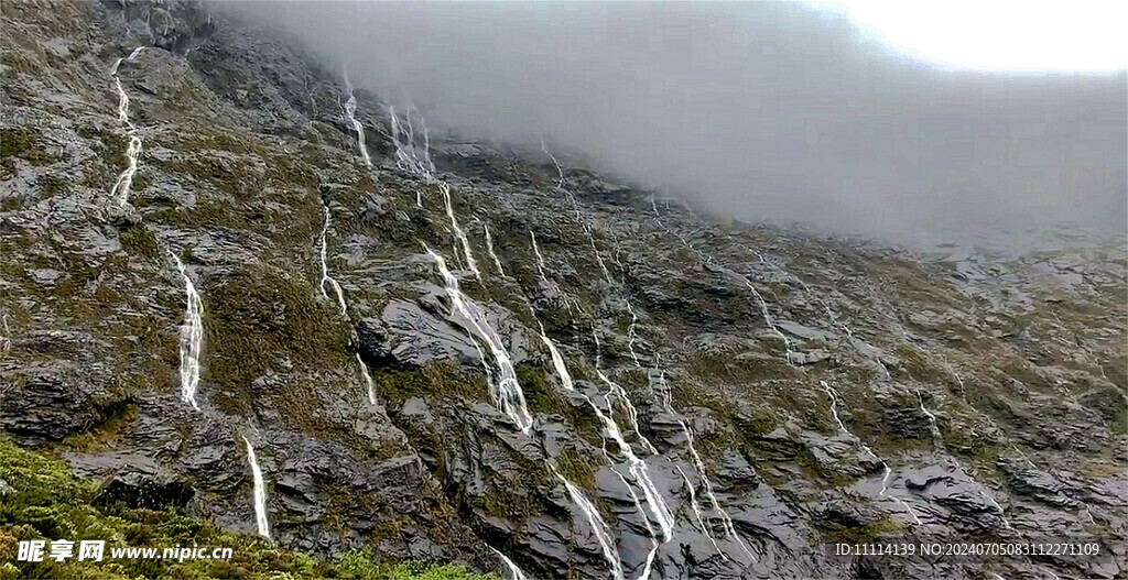 新西兰米福峡湾风景