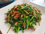 韭菜炒河虾