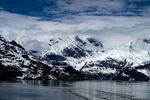 峡湾雪景