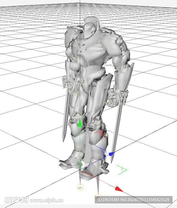 C4D模型 机器人