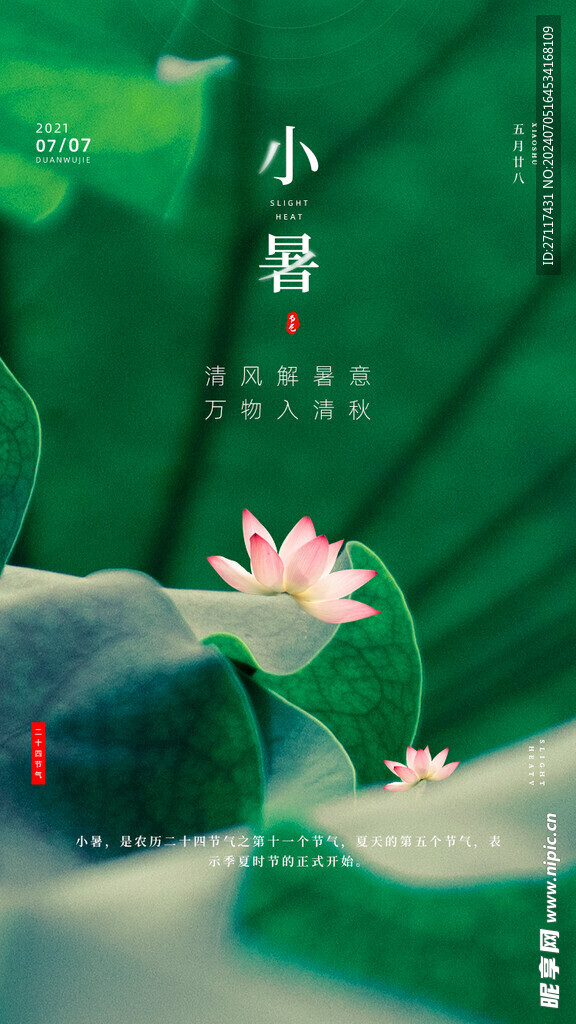 二十四节气 小暑 